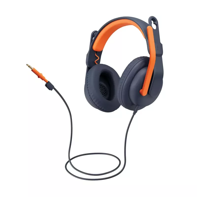 Zestaw słuchawkowy Logitech Zone Learn nauszny 3.5mm AUX