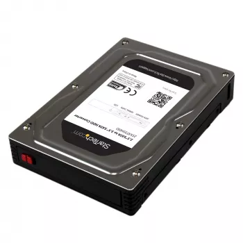 StarTech.com 2.5” do 3.5” SATA Aluminiowy Adapter Obudowy Dysku Twardego z SSD / HDD Wysokość do 12,5 mm