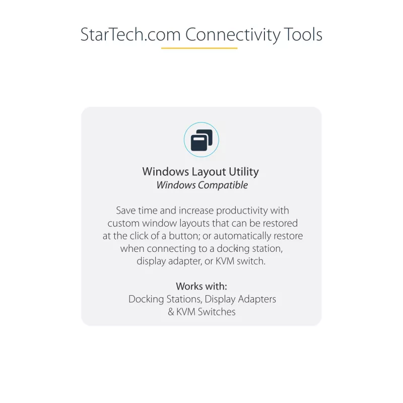 StarTech.com 3-portowy koncentrator USB-C MST – adapter USB typu C do 3x HDMI do wielu monitorów dla laptopa – potrójne HDMI do 4K 60 Hz z DP 1.4 Alt Mode i DSC – HDR – kabel 30 cm – tylko Windows