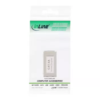 InLine Modular Adapter RJ11 6P4C żeński / żeński 69999C