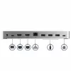 StarTech.com Stacja dokująca USB C z dwoma monitorami i zasilaniem 60W dla laptopów z Windows - USB C na HDMI / DVI - USB 3.1 Gen 1 Type C z ładowaniem - kompatybilna z Thunderbolt 3