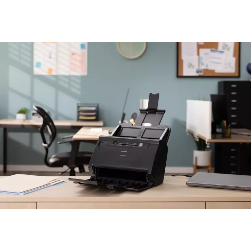 Canon imageFORMULA DR-C240 Duplex Desktop Document Scanner, 216 x 3000 mm, 600 x 600 DPI, 24 bit, 24 bit, 45 ppm, 30 ppm