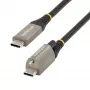 StarTech.com 3 ft (1 m) Kabel USB C z górną śrubą blokującą 10 Gb/s — USB 3.1/3.2 Gen 2 Typ C — ładowanie Power Delivery 100 W (5 A), tryb DP Alt — pojedyncza śruba blokująca, kabel USB-C do ładowania/synchronizacji