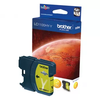 Brother LC1100HYY wkład atramentowy 1 szt. Oryginalny żółty o wysokiej wydajności (XL)
