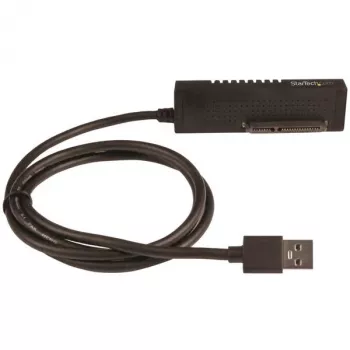 StarTech.com SATA to USB kabel - USB 3.1 (10Gbps) - UASP, czarny, Aktywność, Zasilanie, CE, FCC, ASMedia - ASM1351, 12 V, 0 - 60 °C