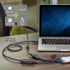 StarTech.com SATA to USB kabel - USB 3.1 (10Gbps) - UASP, czarny, Aktywność, Zasilanie, CE, FCC, ASMedia - ASM1351, 12 V, 0 - 60 °C
