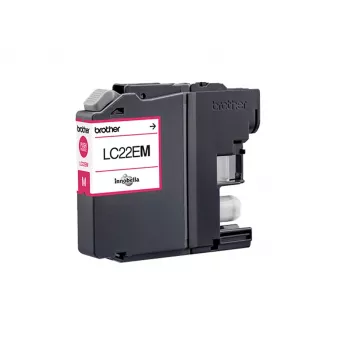 Kaseta z tuszem Brother LC22EM 1 szt. Oryginalny magenta
