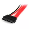 StarTech.com 6in Slimline SATA na SATA Adapter z zasilaniem - wtyk/gniazdo