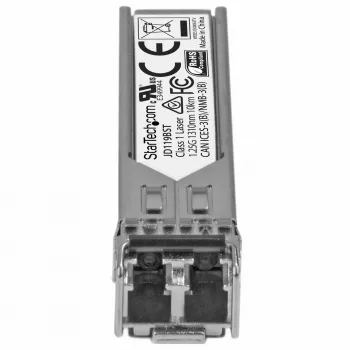 StarTech.com Moduł nadawczo-odbiorczy SFP zgodny z HP JD119B - 1000BASE-LX~Moduł SFP zgodny z HPE JD119B - 1000BASE-LX - transceiver światłowodowy jednomodowy 1 GbE - Gigabit Ethernet SFP 1GE - LC 10 km - 1310 nm - DDM HPE 5900, 12500, 5500