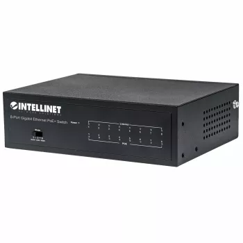 Przełącznik zarządzalny Intellinet 8-portowy Gigabit Ethernet PoE+