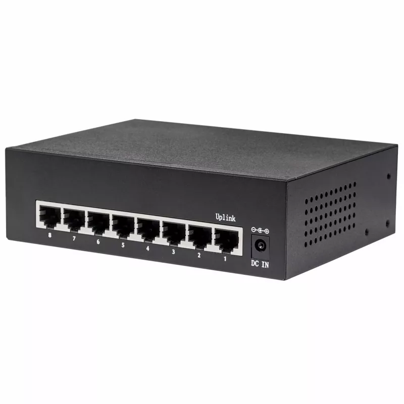 Przełącznik zarządzalny Intellinet 8-portowy Gigabit Ethernet PoE+