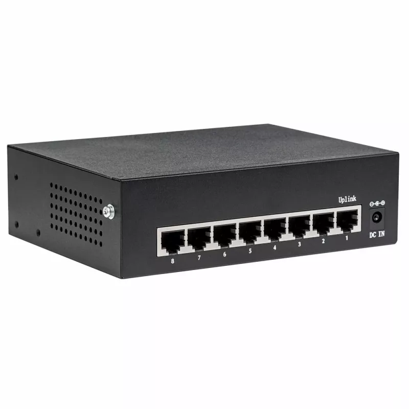 Przełącznik zarządzalny Intellinet 8-portowy Gigabit Ethernet PoE+