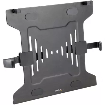 StarTech.com Tacka VESA na laptopa - Regulowana tacka na laptopa do ramienia monitora, zabezpiecza notebooki (4,5 kg) - Otwory montażowe VESA 75x75 i 100x100 - Wentylowana - Do stojaków/podstawek biurkowych monitora