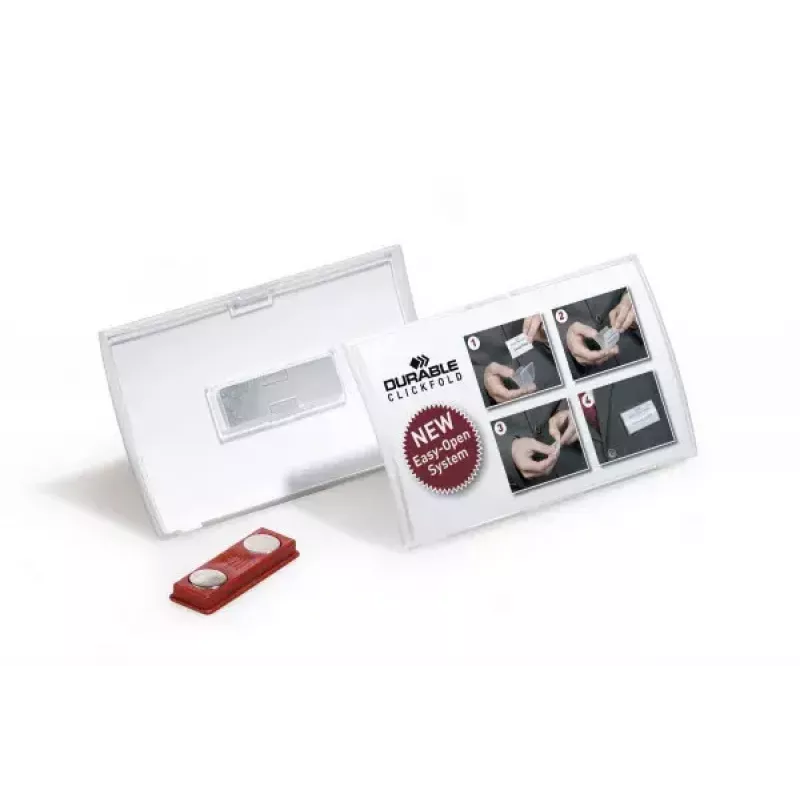 Plakietka Durable Click Fold 8212-19