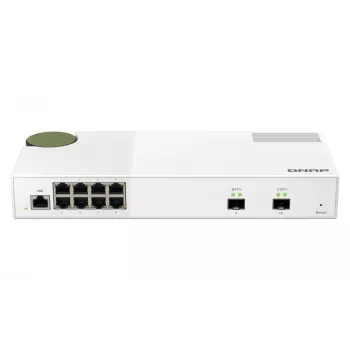 QNAP QSW-M2108-2S przełącznik sieciowy zarządzalny L2 2.5G Ethernet (100/1000/2500) szary