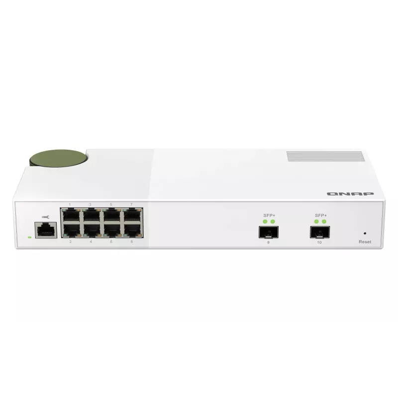 QNAP QSW-M2108-2S przełącznik sieciowy zarządzalny L2 2.5G Ethernet (100/1000/2500) szary
