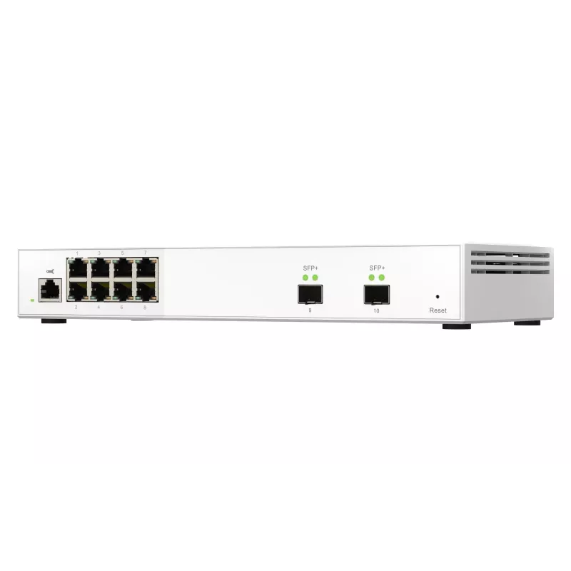 QNAP QSW-M2108-2S przełącznik sieciowy zarządzalny L2 2.5G Ethernet (100/1000/2500) szary