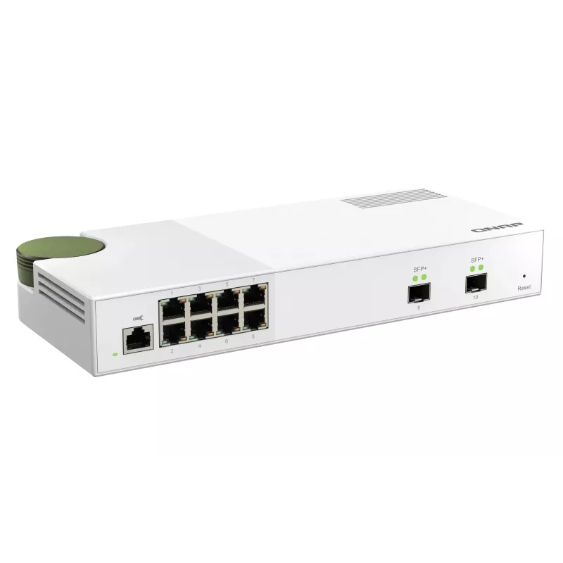 QNAP QSW-M2108-2S przełącznik sieciowy zarządzalny L2 2.5G Ethernet (100/1000/2500) szary