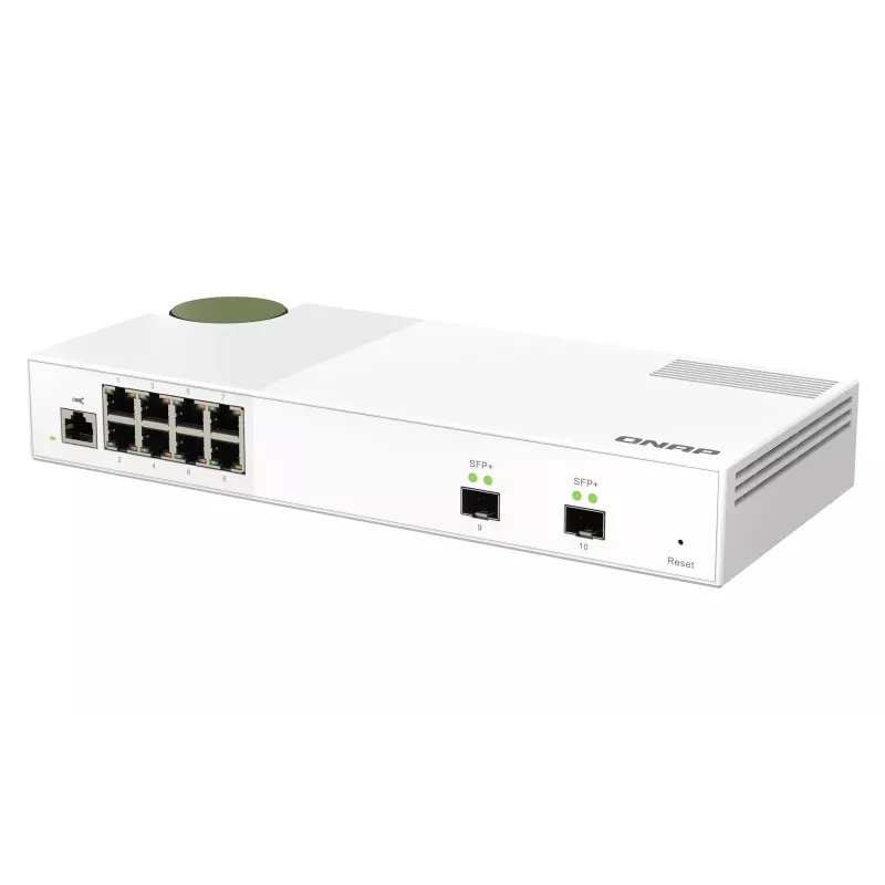 QNAP QSW-M2108-2S przełącznik sieciowy zarządzalny L2 2.5G Ethernet (100/1000/2500) szary