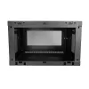 StarTech.com 2-Post 6U Wall Mount sieciowy Cabinet with 1U Shelf, 19 inch Wall-Mounted Server Rack for Data / Networking / AV / Electronics / Computer Equipment, Small Vented Rack Enclosure