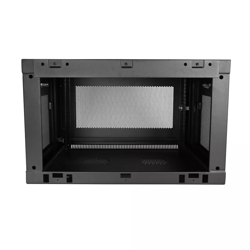 StarTech.com 2-Post 6U Wall Mount sieciowy Cabinet with 1U Shelf, 19 inch Wall-Mounted Server Rack for Data / Networking / AV / Electronics / Computer Equipment, Small Vented Rack Enclosure