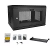 StarTech.com 2-Post 6U Wall Mount sieciowy Cabinet with 1U Shelf, 19 inch Wall-Mounted Server Rack for Data / Networking / AV / Electronics / Computer Equipment, Small Vented Rack Enclosure