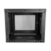 StarTech.com 2-postowa 9U sieciowa szafa wisząca z półką 1U, 19-calowy wiszący stojak serwerowy do sprzętu danych / sieciowego / AV / elektronicznego / komputerowego, mała wentylowana obudowa stojaka