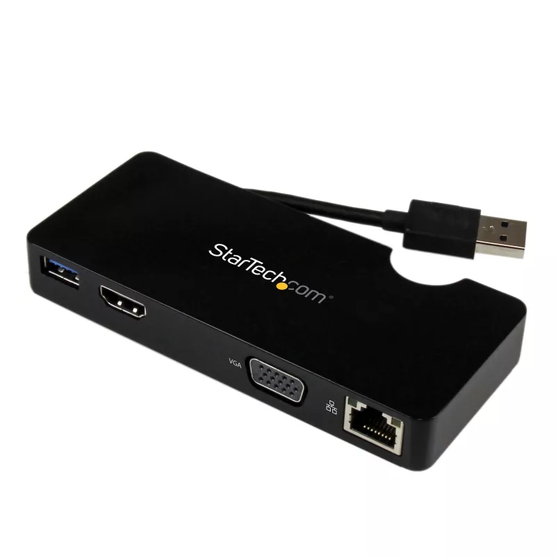 StarTech.com Travel Docking Station do laptopów - HDMI lub VGA - USB 3.0