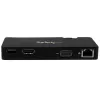StarTech.com Travel Docking Station do laptopów - HDMI lub VGA - USB 3.0
