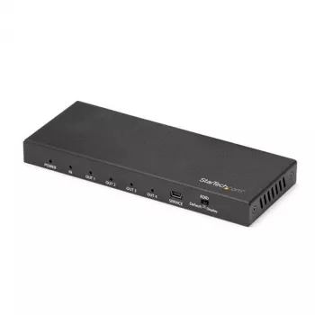 Rozdzielacz HDMI StarTech.com 4-portowy - 4K 60 Hz, HDMI, 4x HDMI, 3840 x 2160 pikseli, Czarny, 4K Ultra HD, 60 Hz