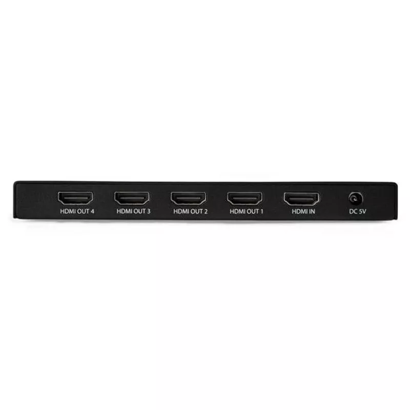 Rozdzielacz HDMI StarTech.com 4-portowy - 4K 60 Hz, HDMI, 4x HDMI, 3840 x 2160 pikseli, Czarny, 4K Ultra HD, 60 Hz
