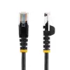 StarTech.com Kabel krosowy Cat5e ze złączami RJ-45 bez zaczepów - 5 m, Czarny