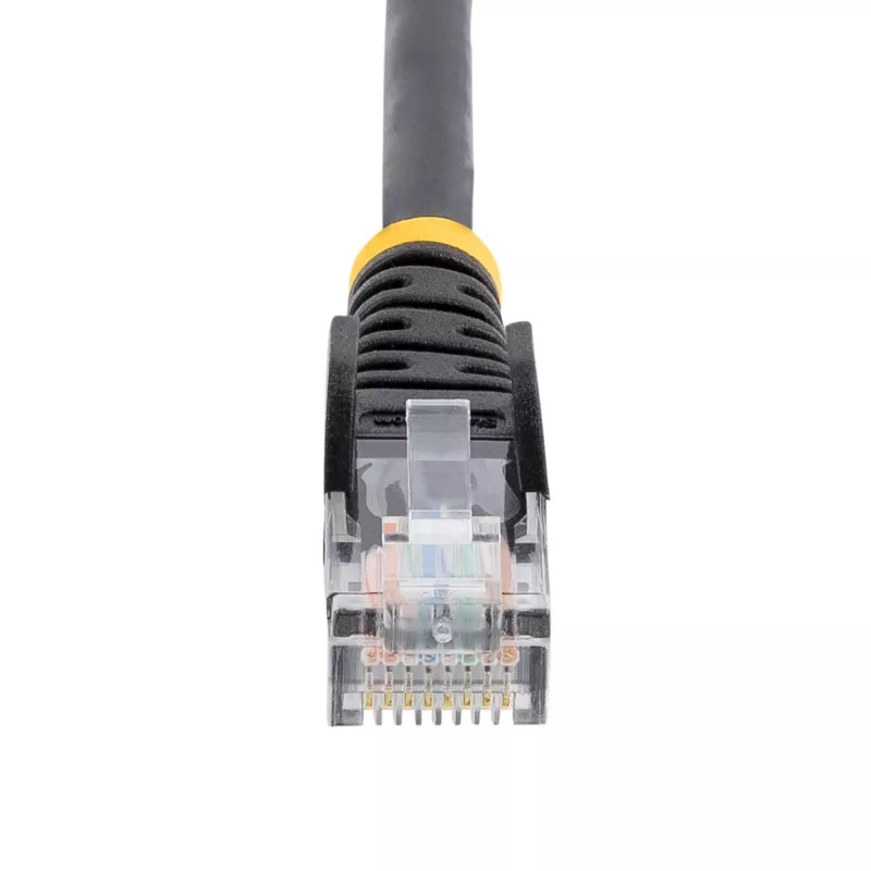 StarTech.com Kabel krosowy Cat5e ze złączami RJ-45 bez zaczepów - 5 m, Czarny
