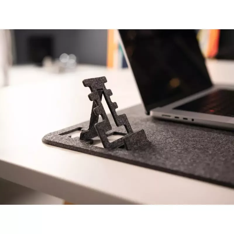 Podkładka na biurko Durable 708158 PET filc Węgiel drzewny 700x330x4 mm