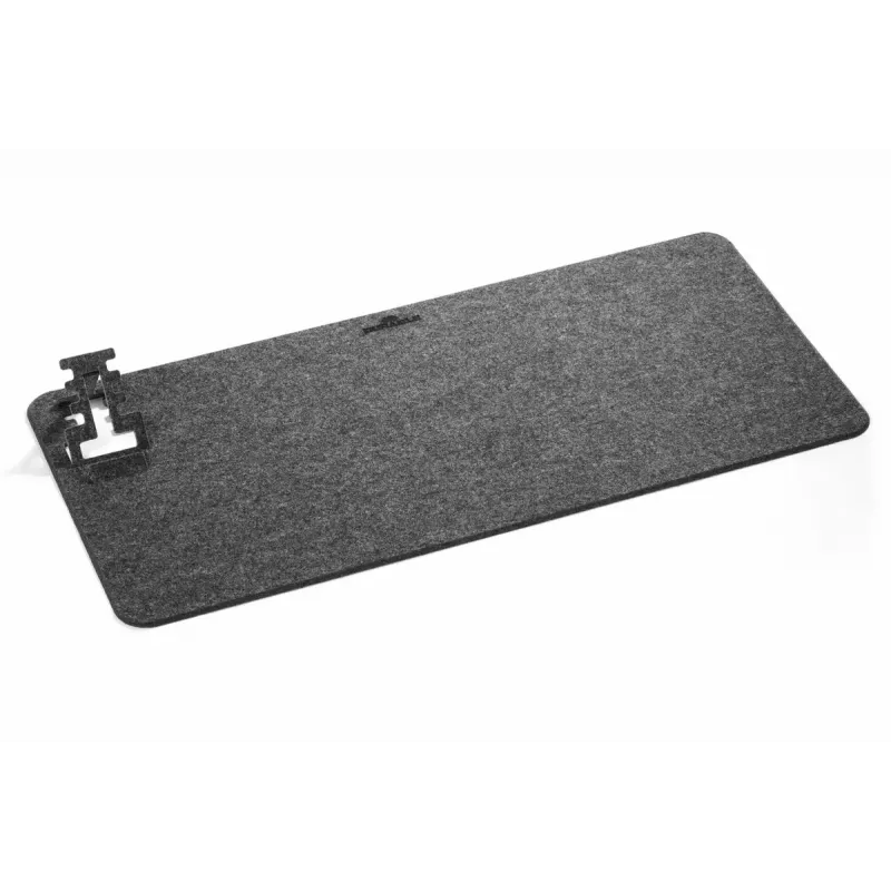 Podkładka na biurko Durable 708158 PET filc Węgiel drzewny 700x330x4 mm