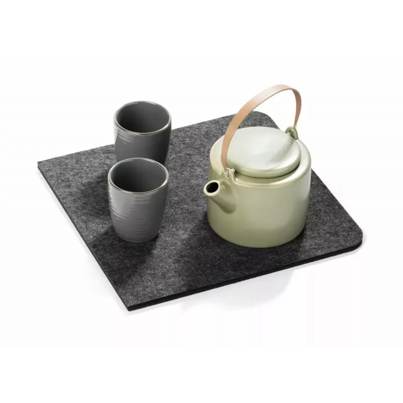 Podkładka na biurko Durable 708158 PET filc Węgiel drzewny 700x330x4 mm