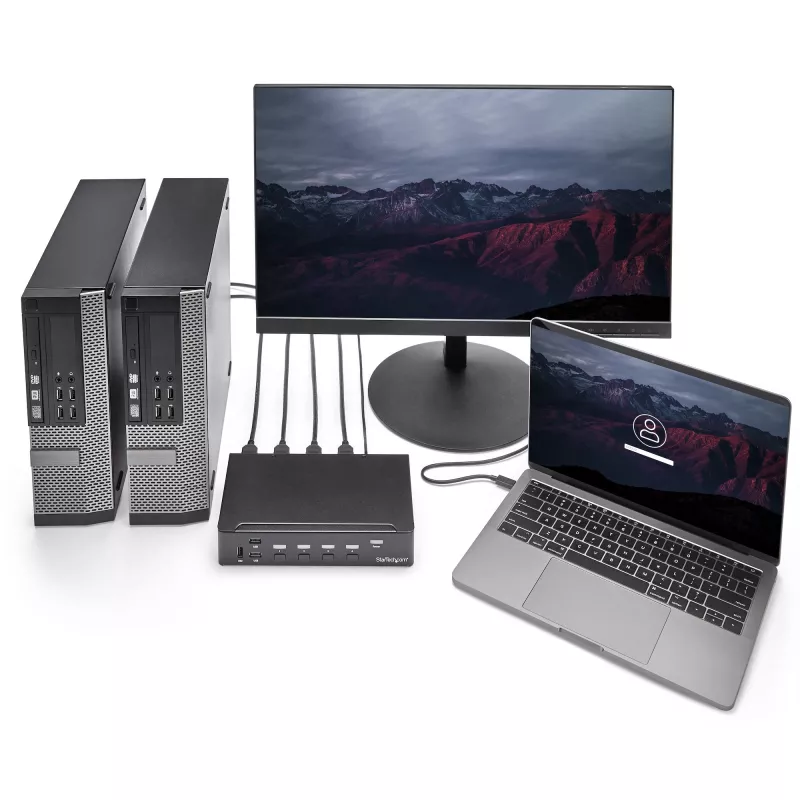 StarTech.com 4-portowy przełącznik KVM HDMI - USB 3.0 - 1080p