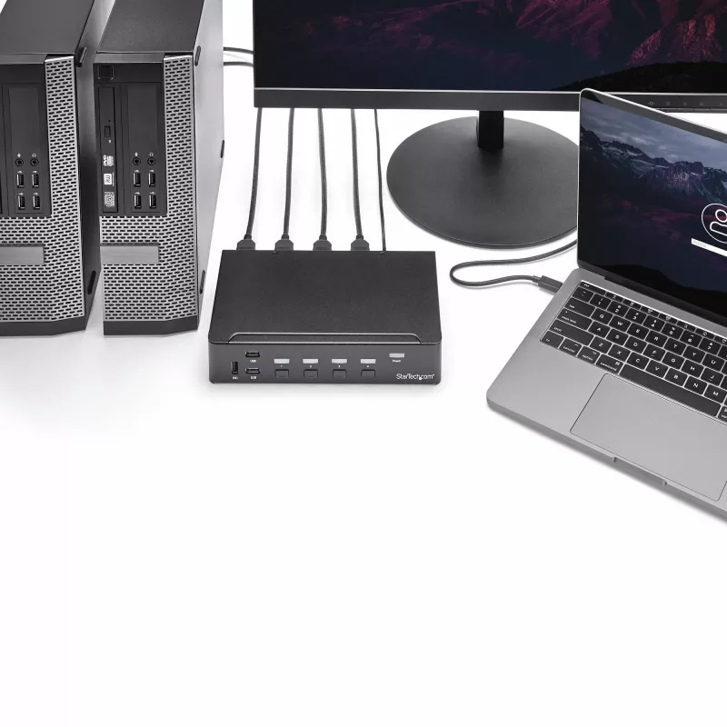 StarTech.com 4-portowy przełącznik KVM HDMI - USB 3.0 - 1080p