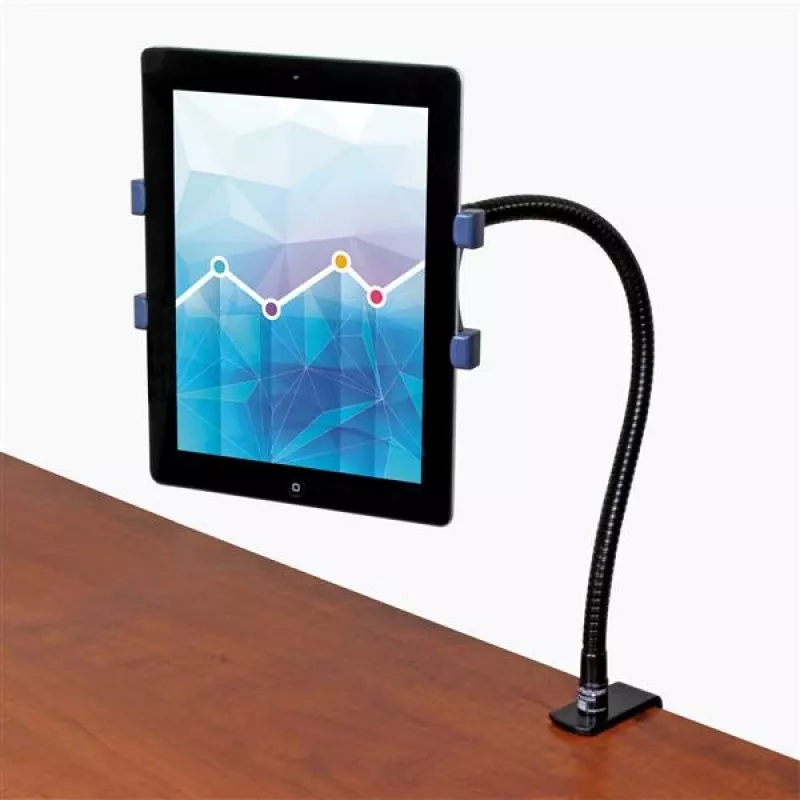 StarTech.com Uchwyt na tablet na elastycznym ramieniu - Zginane ramię do tabletu, Tablet/UMPC, Aktywny uchwyt, Do użytku wewnątrz, Czarny