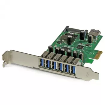StarTech.com 7-portowa karta PCI Express USB 3.0 – konstrukcja standardowa i niskoprofilowa