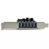 StarTech.com 7-portowa karta PCI Express USB 3.0 – konstrukcja standardowa i niskoprofilowa