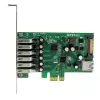 StarTech.com 7-portowa karta PCI Express USB 3.0 – konstrukcja standardowa i niskoprofilowa