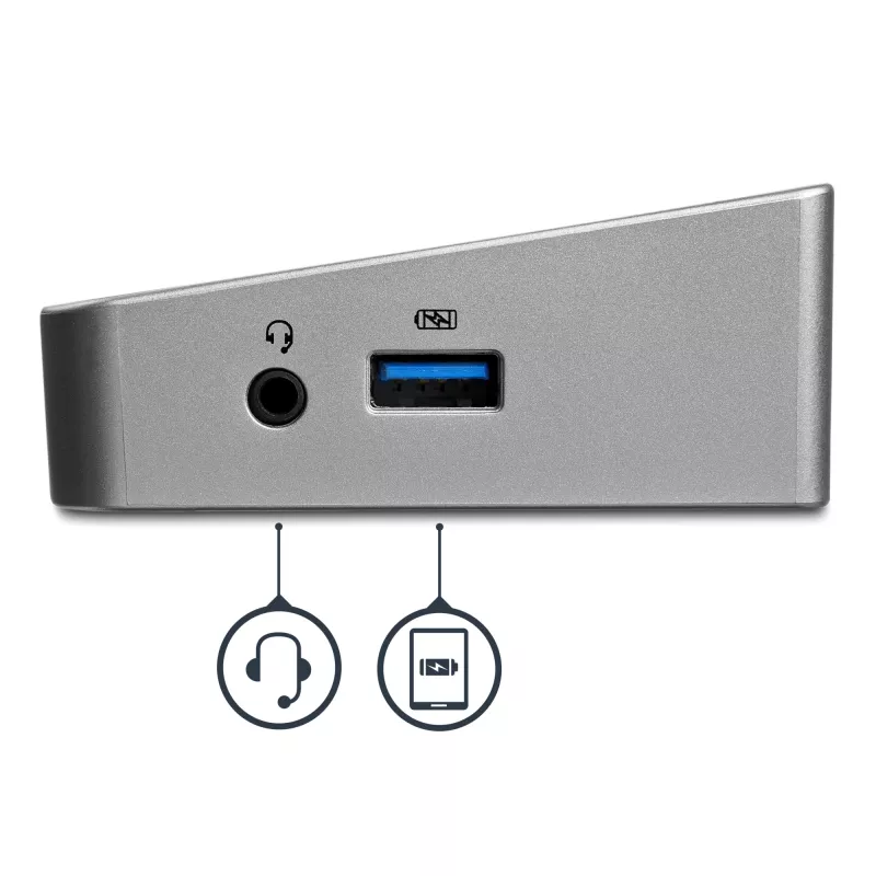 Stacja dokująca StarTech.com USB 3.0 dla trzech monitorów - 1x HDMI - 2x DisplayPort