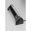 Power Extension Brennenstuhl 1391040600 3m 6 AC Outlets Indoor Czarny srebrny