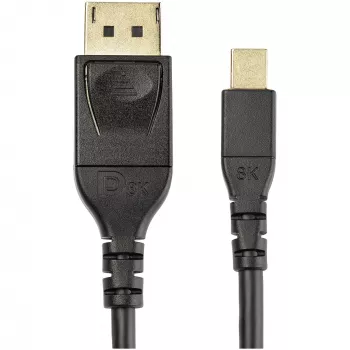 StarTech.com 3ft (1m) Kabel Mini DisplayPort do DisplayPort 1.4 VESA Certified - 8K 60Hz HBR3 HDR - Super UHD mDP do DP 1.4 - cienki (34 AWG) Ultra HD 4K 120Hz - Kabel do monitora/wideo