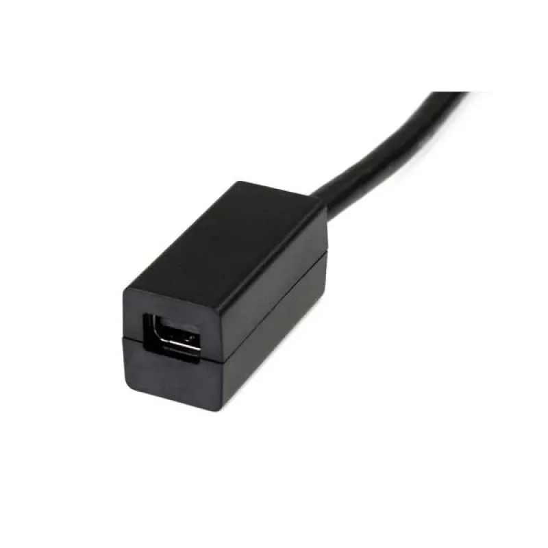 Kabel StarTech.com 6 cali (15 cm) DisplayPort na Mini DisplayPort – wideo UHD 4K x 2K – adapter kablowy DisplayPort męski na Mini DisplayPort żeński – przedłużacz DP do komputera na monitor mDP 1.2