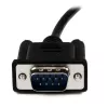 StarTech.com 2m Czarny DB9 RS232 Szeregowy Kabel Null Modem F/M