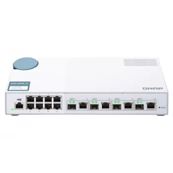 QNAP QSW-M408-4C przełącznik sieciowy zarządzalny L2 Gigabit Ethernet (10/100/1000) biały