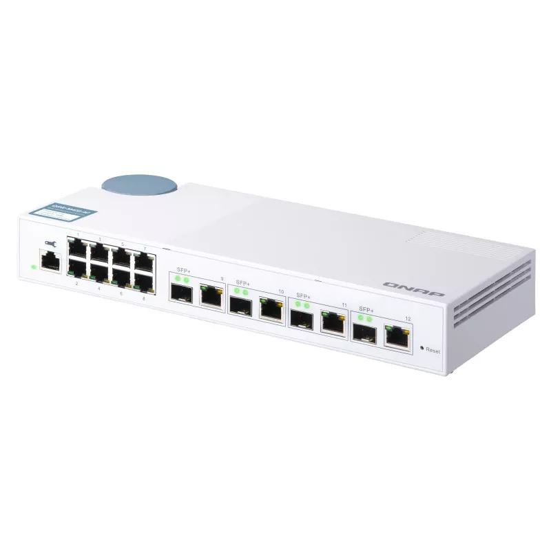 QNAP QSW-M408-4C przełącznik sieciowy zarządzalny L2 Gigabit Ethernet (10/100/1000) biały