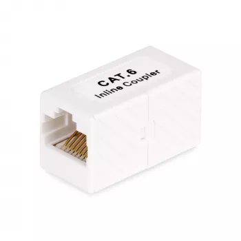 StarTech.com RJ45 Coupler, Inline Cat6 Coupler, Female to Female (F/F) T568 Connector, Unshielded Ethernet kabel Extension